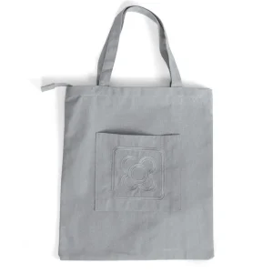 Bolsa de Tela Panot con Bolsillo y Cremallera Clásico - Panot Totebag 38x40cm