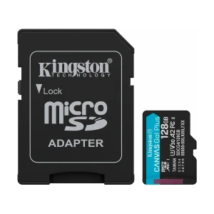 Kingston Memoria SDXC de 128 GB | UHS-I |  V30 | U3 | Clase 10 | 200MB/s