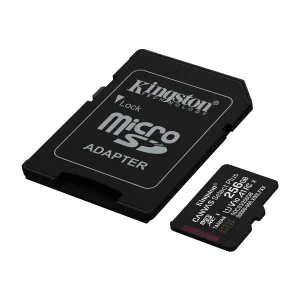 Kingston Memoria Micro SDXC de 256GB + Adaptador | UHS-I | V10 | U1 | Clase 10 | 150MB/s