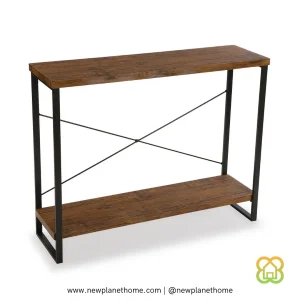 Mesa de Entrada Taline Oscura 80x30x100 cm - Precio de Fábrica