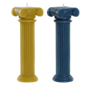 Vela cera 7x5x20,3 columna 2 surt.