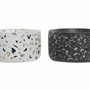 Vela cemento cera 13x13x6,8 terrazzo 2 surt.
