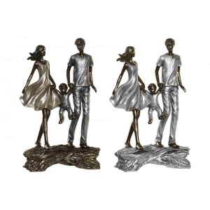 Figura resina 17x7x28 familia 2 surt.